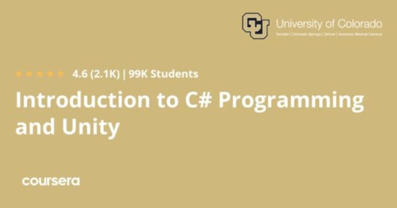 Introduction to C# Programming and Unity - Free Online Courses with ...
