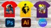 Learn T-Shirt Design with Photoshop Illustrator and  Canva