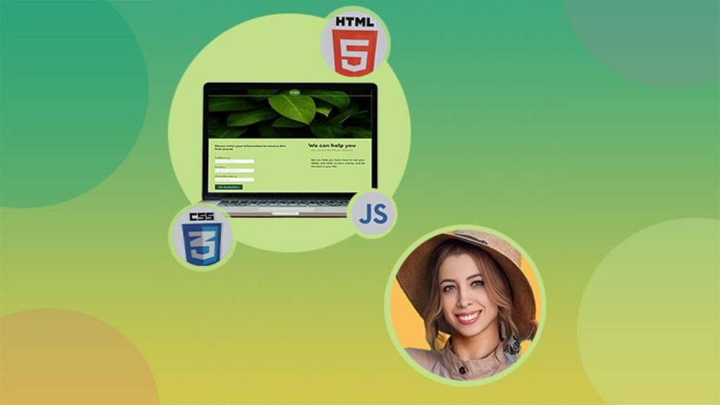 Creating Landing Page from Scratch: HTML/CSS/JS Project - Free Online ...