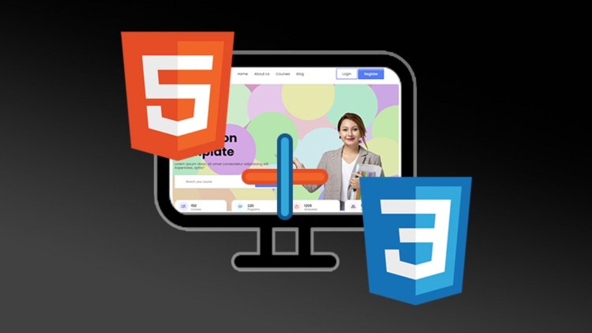 Design a Website Template using HTML5 & CSS3 - Free Online Courses with ...