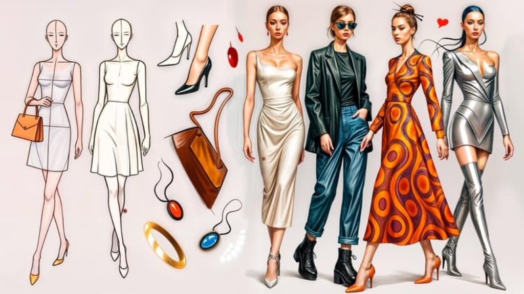 Digital Fashion Illustration Course: Sketch to Runway - Free Online ...