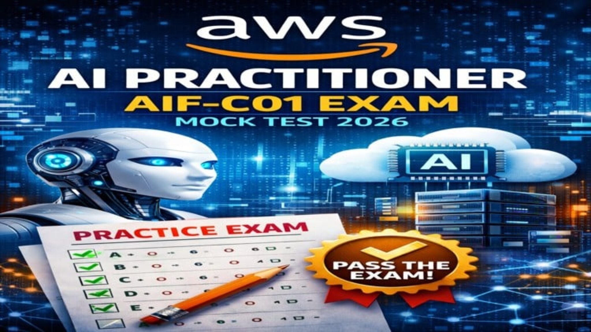 AWS AI Practitioner AIF-C01 Exam [Mock Test 2026] - Free Online Courses ...
