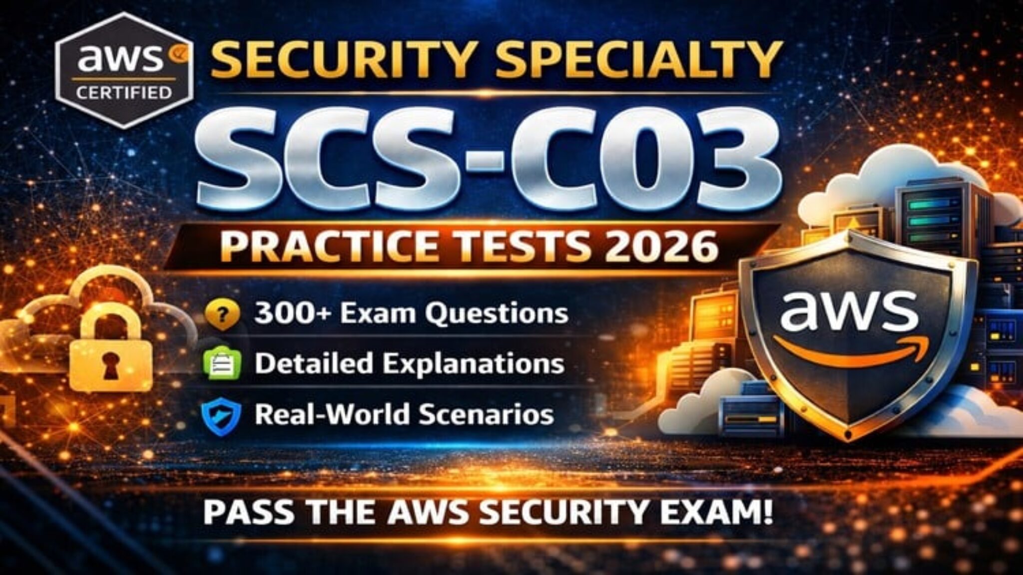 Pass AWS Security SCS-C03 Fast – 6 Full Practice Exams 2026 - Free ...