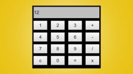 Javascript Build a Calculator using HTML, CSS and Javascript