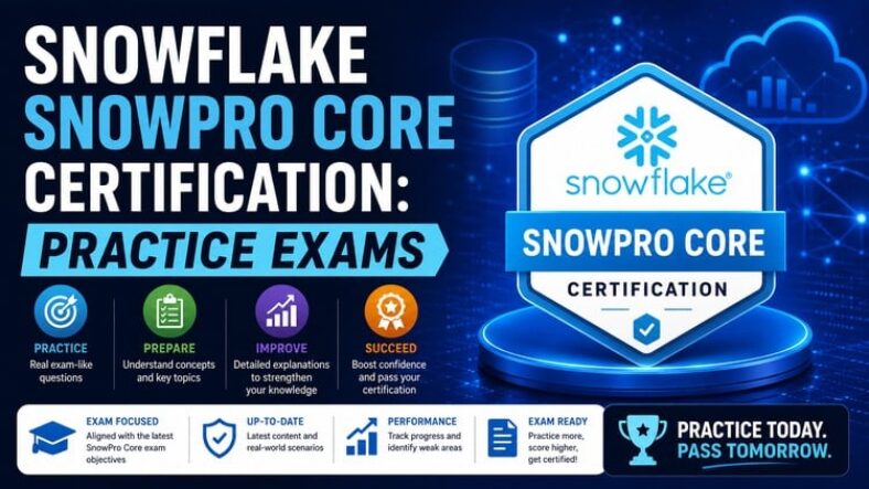 Snowflake SnowPro Core Certification: Practice Exams - Free Online ...