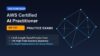 AWS Certified AI Practitioner (AIF-C01) Practice Exams 2026