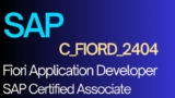SAP C_FIORD_2404: Fiori Application Developer | Exam Dumps